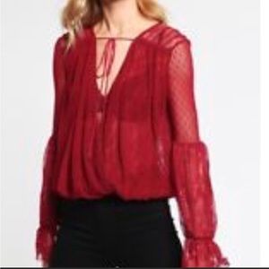 Beautiful Free People Far Away Lace Top / Sz XS